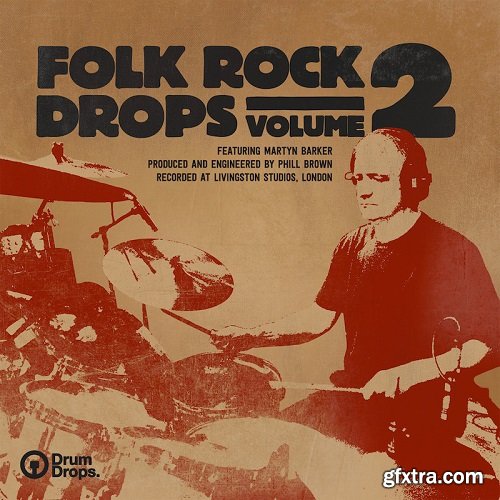 DrumDrops Folk Rock Drops Vol 2 Complete Bundle