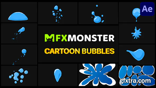 Videohive Cartoon Bubbles | After Effects 31349346