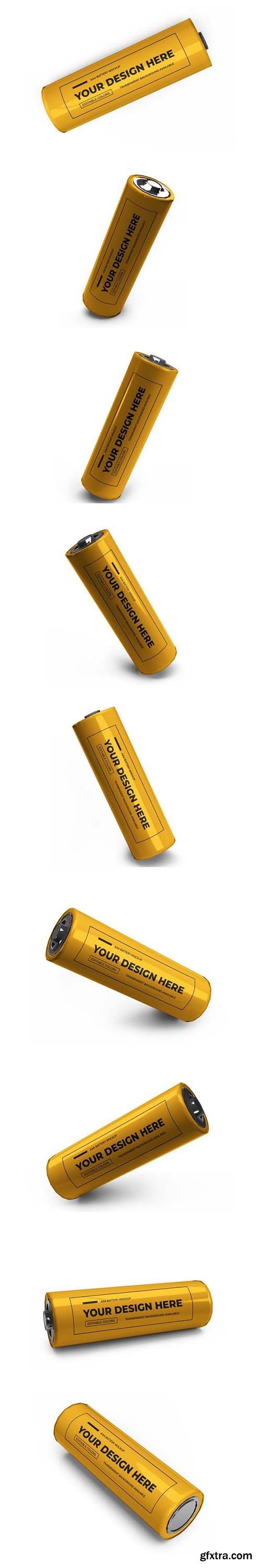 Small battery mockup