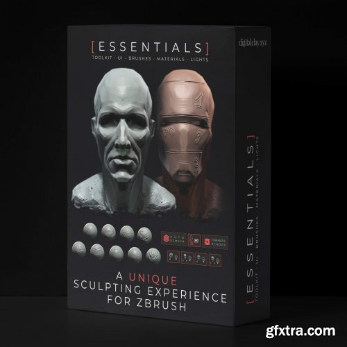 Digital Clay - The Essentials Toolkit v1.2 for Zbrush