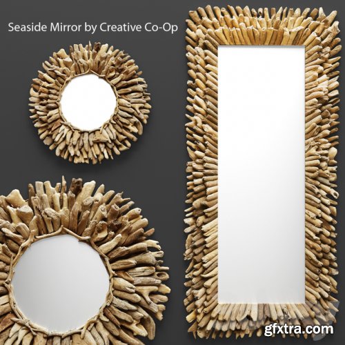 Seaside Mirror by Creative Co-Op