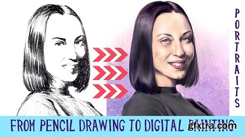 A guide to digital painting - From pencil drawing to digital illustration