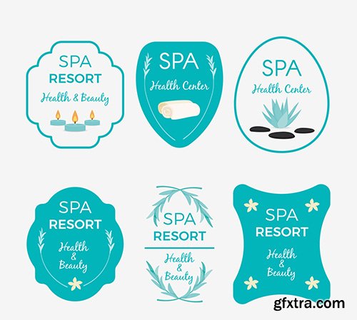 Collection of nice logos spa