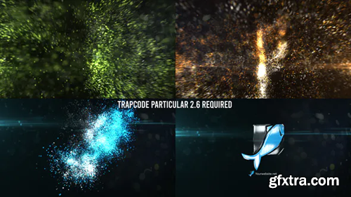 Videohive Glowing Particles Logo Reveal 41 30746447