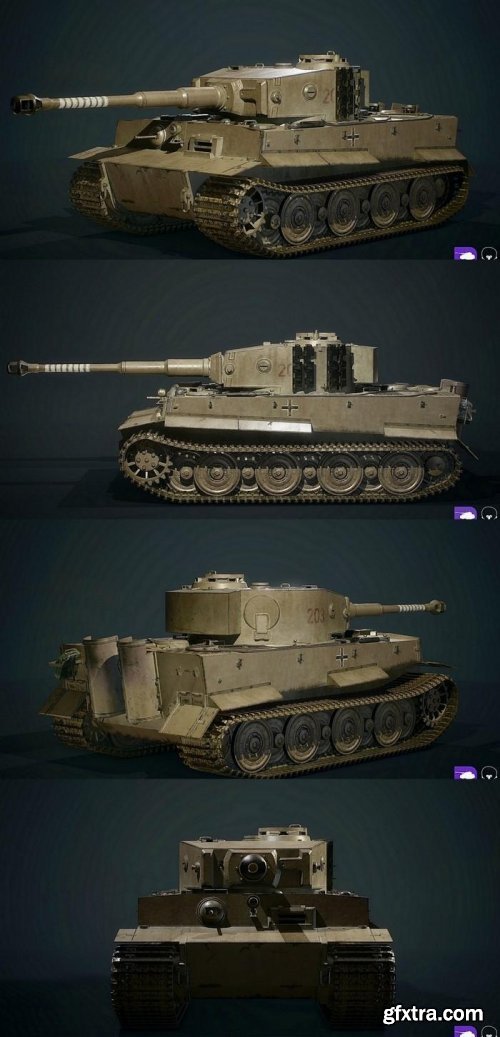 Tiger 1 World War II Tank