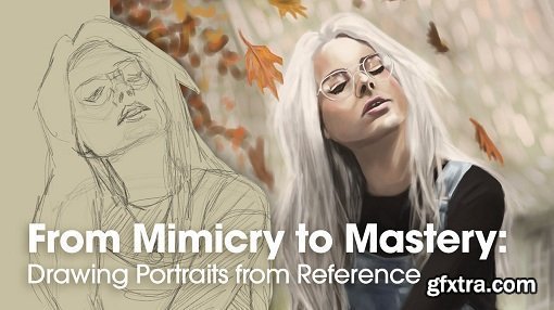 Mimicry to Mastery: Drawing Portraits from Reference