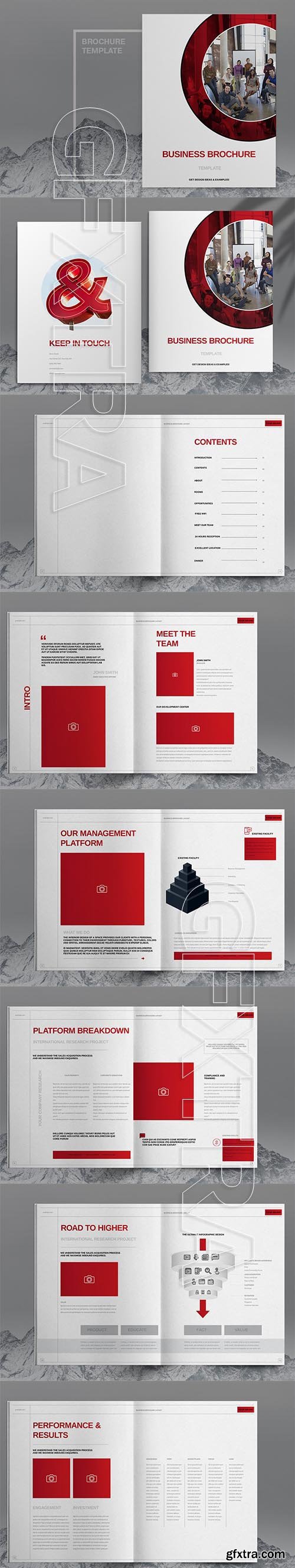 CreativeMarket - Creative Business Brochure Template 6030770