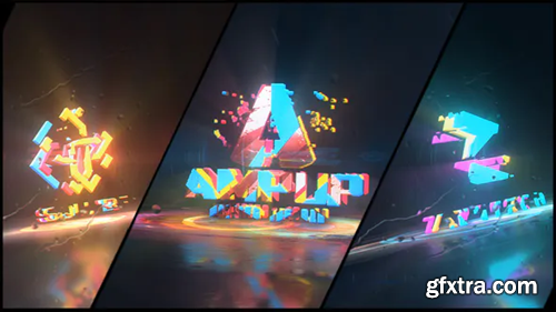 Videohive Colorful Abstract Logo Reveal 31661522