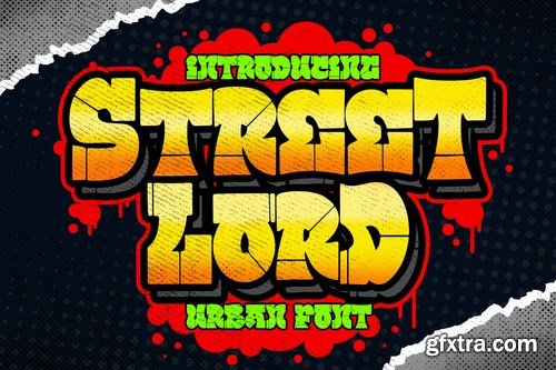 Street Lord Graffiti Font