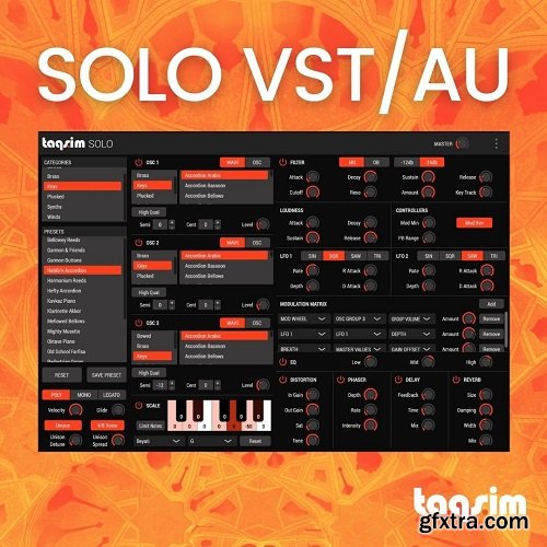 Taqs.im SOLO Hybrid Synthesizer v1.1.4 R2