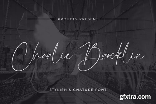 Charlie Brocklin - Stylish Signature Script