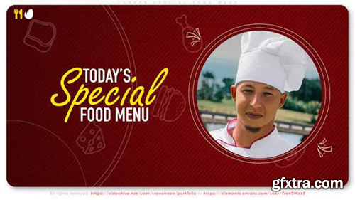 Videohive Today’s Special Food Menu 31751072