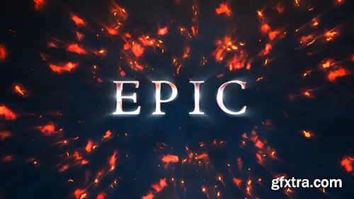 Videohive Epic Titles: Explosion 4K 18040487