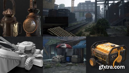 Domestika - Creation of realistic props for video games