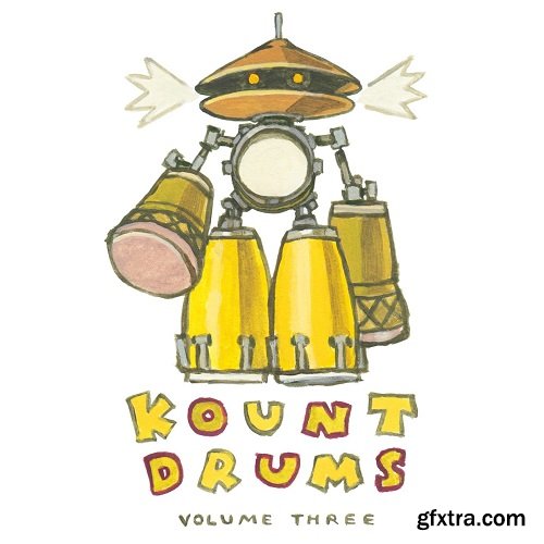 The Kount Kount Drums Vol 3 WAV