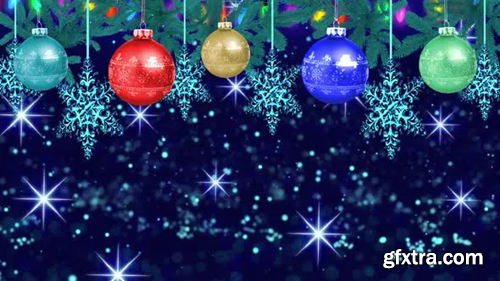 Videohive Christmas Background 29636997