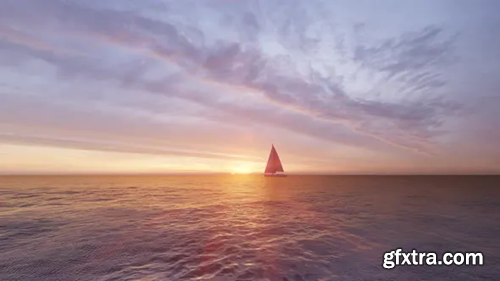 Videohive Sunset At Sea 30711537