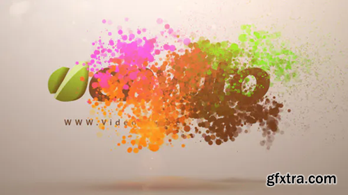Videohive Colorful Particles Logo Animation 3308102