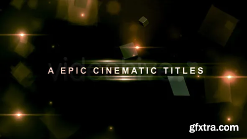 Videohive A Epic Cinematic Titles (20 Titles) 3374580