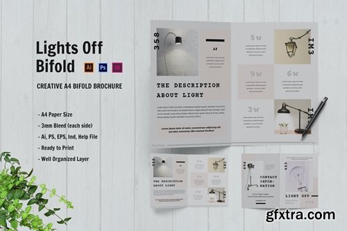 Lights Off Bifold Brochure