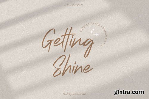 Getting Shine - Stylish Script
