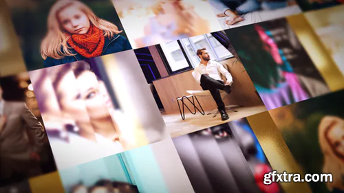 Videohive Golden Mosaic Reveal 31339157