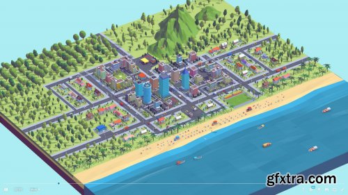 Polygonia Low Poly City Pack