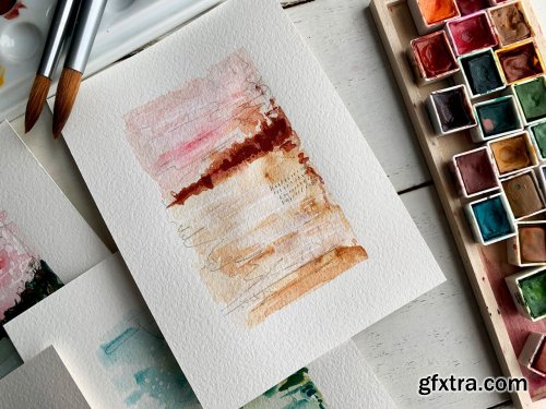Watercolor Abstract Landscapes