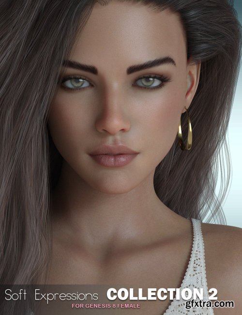 Soft Expressions Collection 2 for Genesis 8 Females