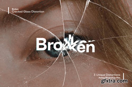 Broken - Cracked Glass Distortions by Studio 2am
