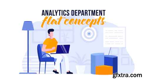 Videohive Analytics department - Flat Concept 31441030