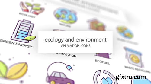 Videohive Ecology & Environment - Animation Icons 31339482