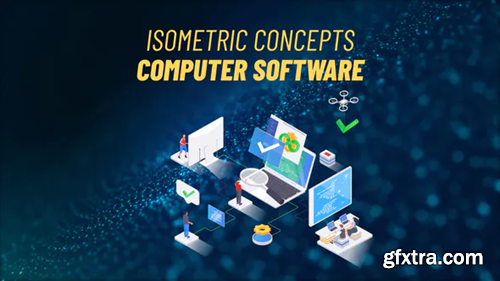 Videohive Computer Software - Isometric Concept 31693664