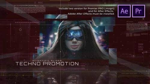 Videohive - Scientific Slides Techno Promotion - 31833182