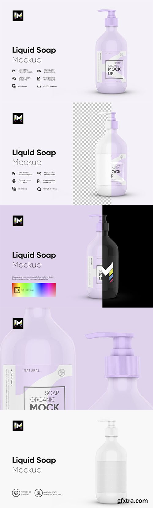 CreativeMarket - Liquid Soap Bottle Mockup 5892094