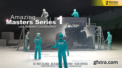 Videohive Amazing Masters Series 1 - Led Screens Construction 26579202