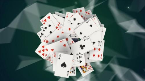 Videohive - Playing Cards Logo - 31914367
