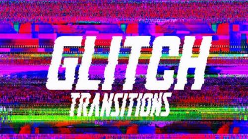 Videohive - Drag-N-Drop Glitch Transitions - 30054524