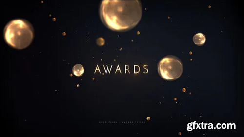 Videohive Awards Titles | Gold Pearls 24391604