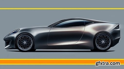 Car Design Sketching: Render a Car in Photoshop