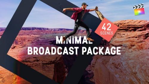 Videohive - Minimal Broadcast Package - 31644859