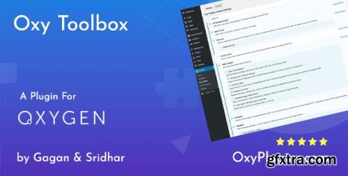 OxyPlugins - Oxy Toolbox v1.4.9 - Adds Several Useful And Time-Saving Features For The Oxygen Builder - NULLED