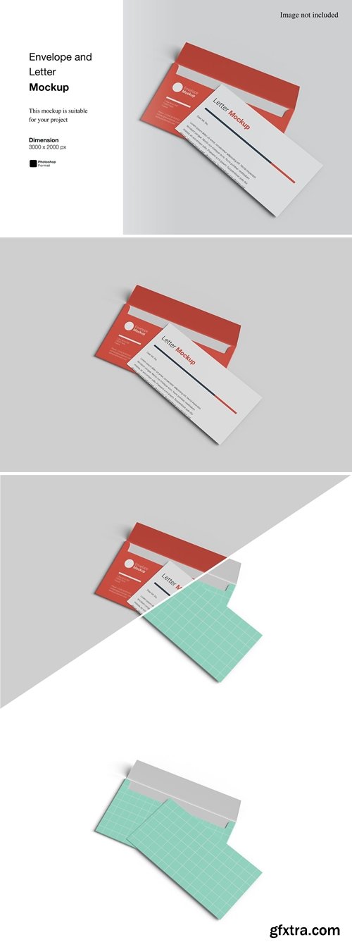 Envelope and Letter Mockup