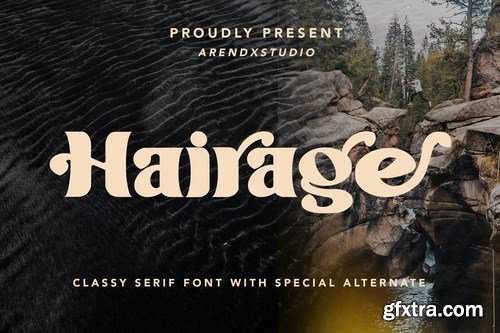 Hairage - Classy Serif Font