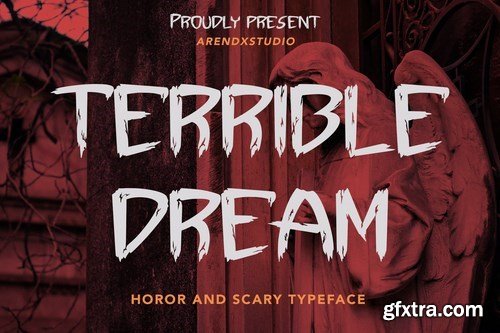 Terrible Dream - Horror And Scary Typeface