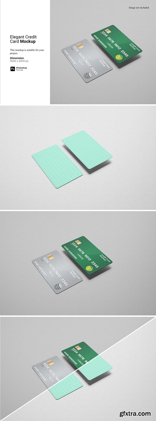 Elegant Credit Card Mockup