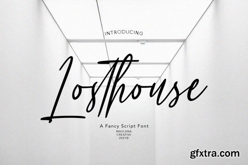 Losthouse Fancy Script Font