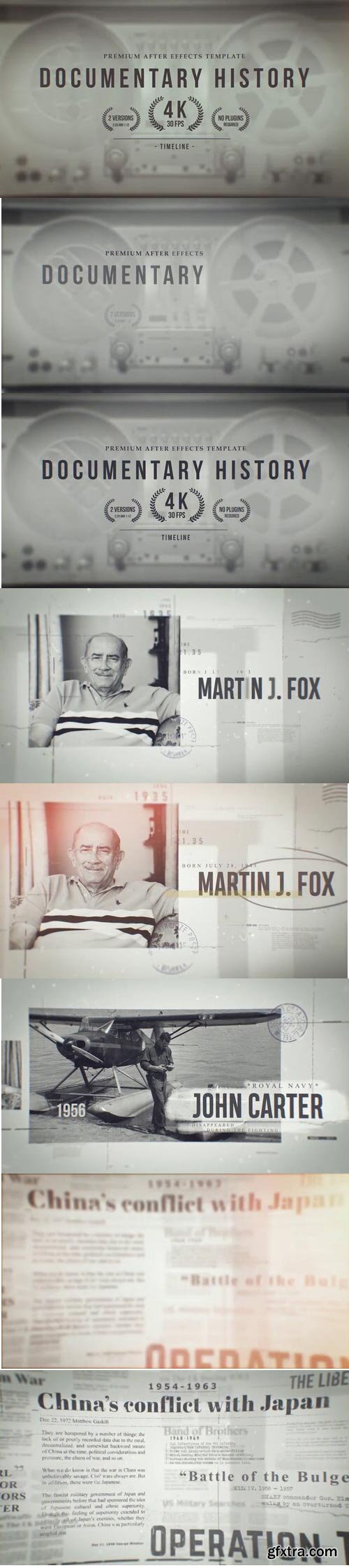 Videohive - Documentary History Timeline - 25332527