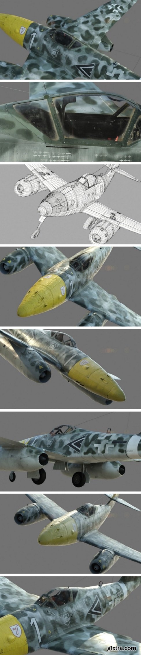 Me 262 A-2b German Fighter
