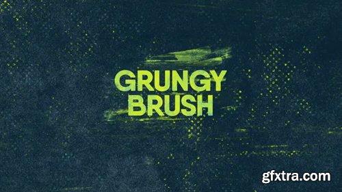Videohive Grunge Brush Logo 23774581